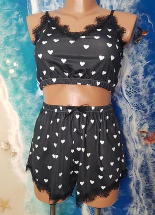 Легкая пижама✨ топ и шорты✨ для дому shein