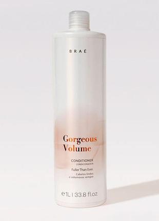 Brae gorgeous volume shampoo — шампунь для объема волос 1000мл