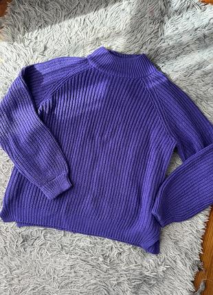 Теплий оверсайз светр💜
