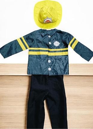 Костюм пожарник , спасатель мчс 4-5 лет