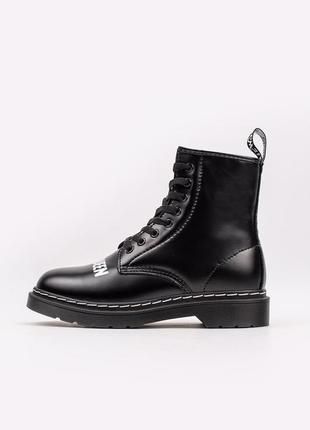 Женские зимние ботинки с мехом доктор мартинс dr martens1 фото