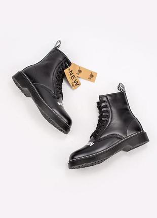 Женские зимние ботинки с мехом доктор мартинс dr martens3 фото