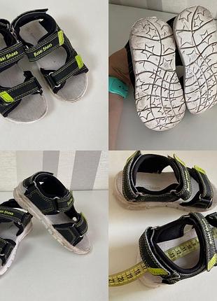 Літні регульовані сандалі/босоніжки 17 см устілка 25 розмір.