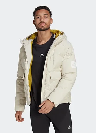 Пуховик adidas big baffle down jacket (xl) (hn9929)