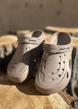 Crocs off grid clog espresso мужские кроксы