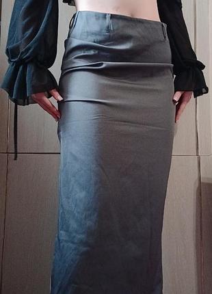 Макси юбка юбочка макси карго юбка2 фото