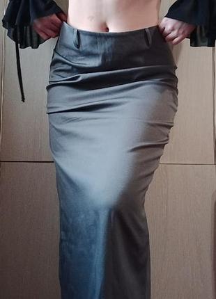 Макси юбка юбочка макси карго юбка