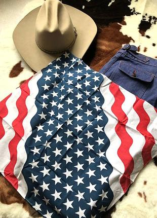 Бандана, платок на шею, на голову, косынка, напульсник