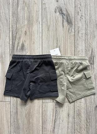 Шорты карго h&amp;m 12-18 месяцев 2