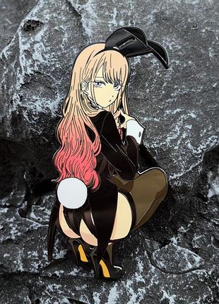 Эта фарфоровая кукла влюбилась большой значок anime play boy брошка my dress up darling аниме марин китагава waifu зайка вайфу