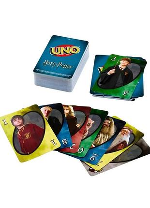 Uno harry potter- настільна карткова гра, уно карти гральні 108 карт