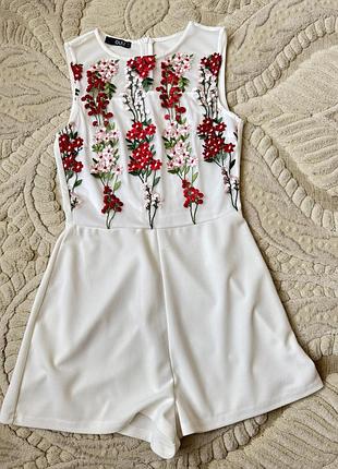 Летний нарядный комбинезон