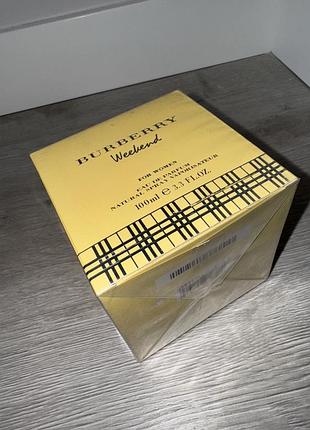 Невероятный шлейфовый аромат burberry tabi weekend духи парфюм