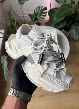Кроссовки dolce &amp; gabbana space white 6