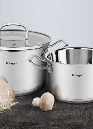 Кастрюли ringel prime 16 см 1.9 л/18 см-2.6л/20сы-3.6л.