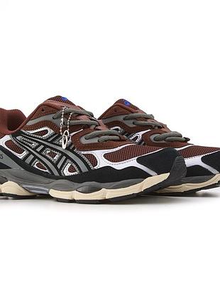 Asics gel-nyc reddish brown
