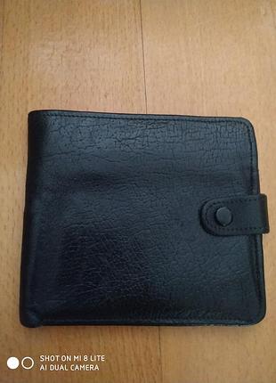 Genuine leather кожаный мужской кошелек портмоне