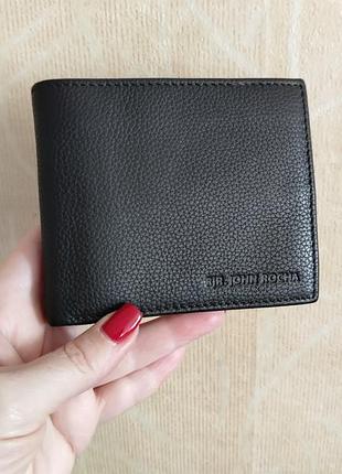 Новый кожаный мужской кошелек john rocha