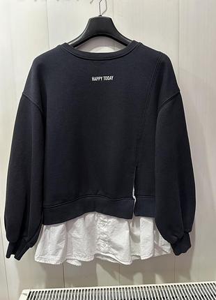 Свитшот zara на девочку 10-11-12 лет 152/155/158/160см
