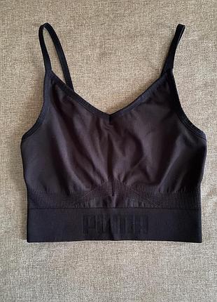 Топ спортивный puma evoknit crop top
