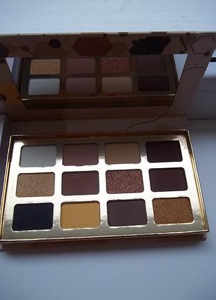 Bellápierre milk & honey 12 color eyeshadow palette палетка теней для век