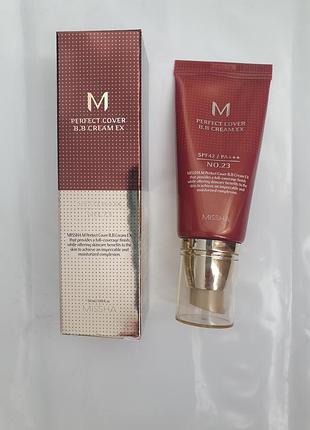 Вв крем missa petfect cover bb cream spf42/pa++ No 23 natural beige