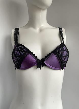 Готический бюстгальтер на шнуровке в корсетном стиле new rock ghotic killstar dollskill