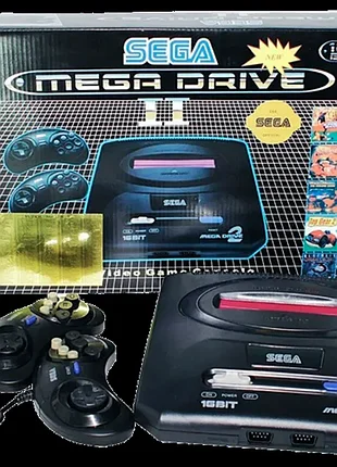 Игральная приставка sega mega drive 2 368 встроенных игр + поддержка картриджей