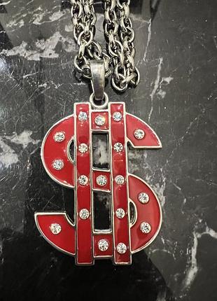 Кулон рэп dollar bling bling