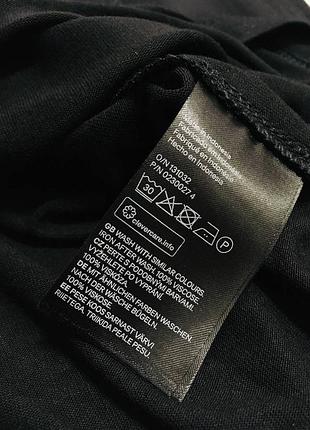 Чорний лонгслів h&amp;m 6