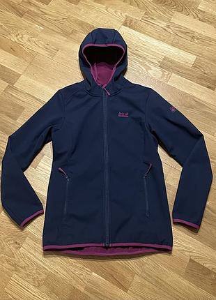 Жіноча куртка jack wolfskin sorm lock soft shell термовричка на флісі пальто columbia гірськолижна для походів outdoor the north face курточка
