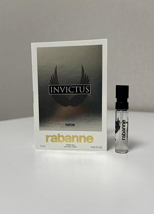 Оригінальний зразок аромату paco rabanne invictus parfum