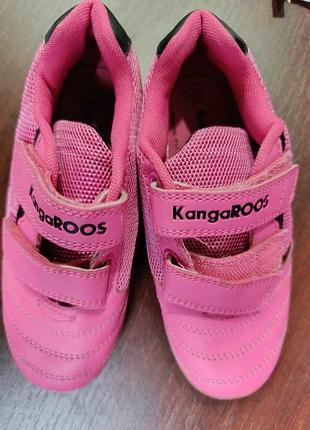 Кроссовки kangaroos розовые легкие фирменные