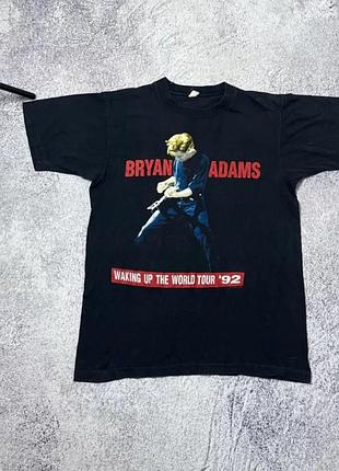 Винтажная мерч футболка bryan adam’s 1992s