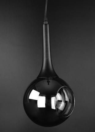 Люстра подвесная loft на 1 лампочку 27070 черный 40-110х17х17 см.