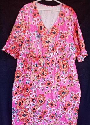 Платье женское, длиннное, 5xl,  батл