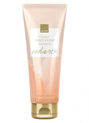 Парфумований крем для тіла avon tta radiance, 125 мл