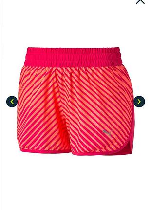 Шорты женские для бега puma blast 3 short w dry cell