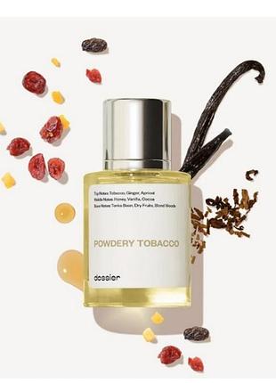 Парфюм dossier powdery tobacco vanille