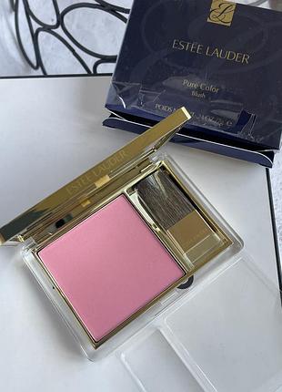 Оригінал. estee lauder pure color blush рум’яна 👉🏻відтінок 01 pinck tease satin