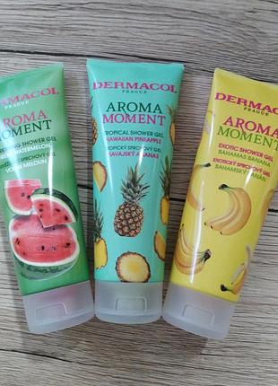 Комплект гелів для душу dermacol aroma ritual (з 3 штук)