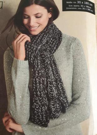Теплый женский шарф esmara.1 фото