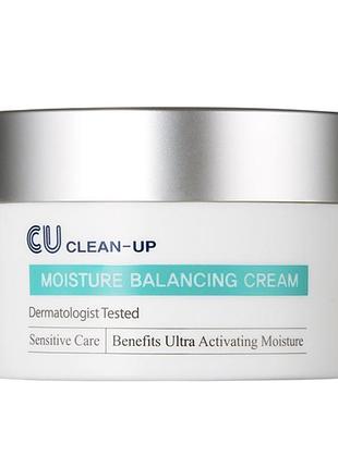 Ультра-зволожуючий крем cuskin clean-up moisture balancing cream, 50 мл