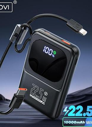 Повербанк, 10000 mah заряжается 3,5 часа и хватает на два заряда телефона.
компактный,но тяжеленький.1 фото