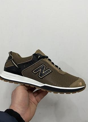Кроссовки сетка натуральная кожа мужские new balance