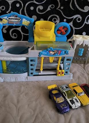 Трек дорога станция matchbox hot wheels