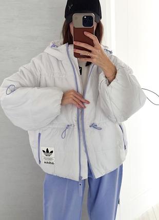 Демисезонная куртка оверсайз adidas originals