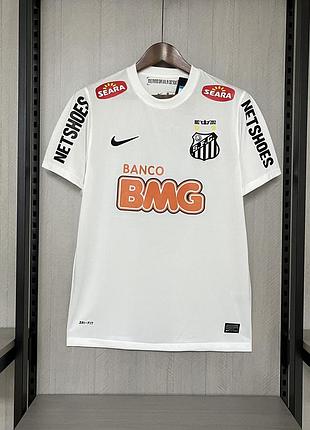 Футболка неймар сантос 2012 найк домашня ретро футбольна форма santos neymar