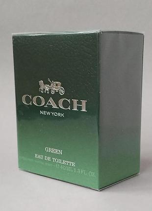 Coach green 40 мл для чоловіків (оригінал)