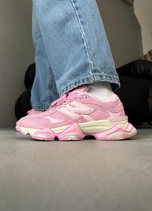 Женские кроссовки new balance 9060 pink v2 v / smb